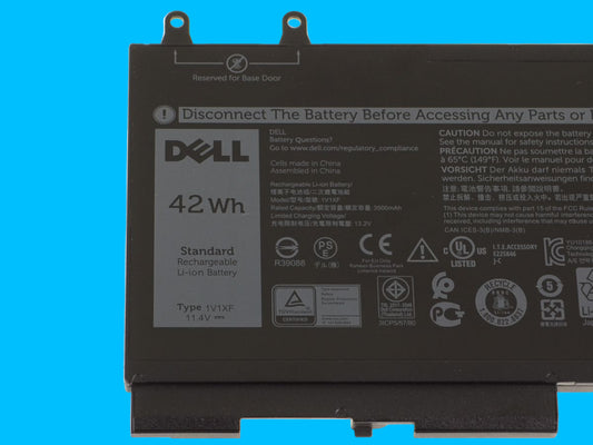 Bateria original DELL modelo 1V1XF 42Wh Para: Latitude 5400 5401 5500 / Precision 3540