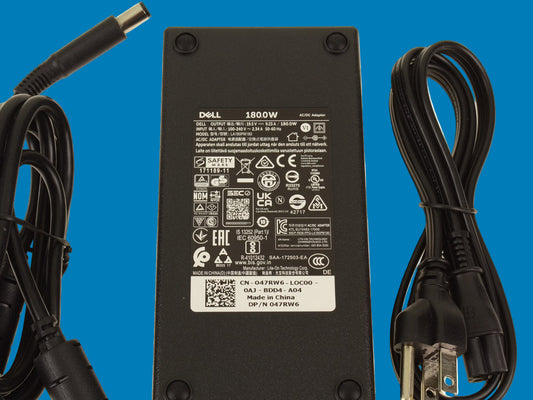 Cargador Original DELL modelo 74X5J - DW5G3 180 Watts 7.4mm