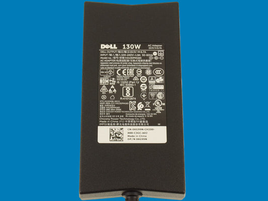Cargador Original DELL modelo JU012 130 Watts Punta: 7.4mm