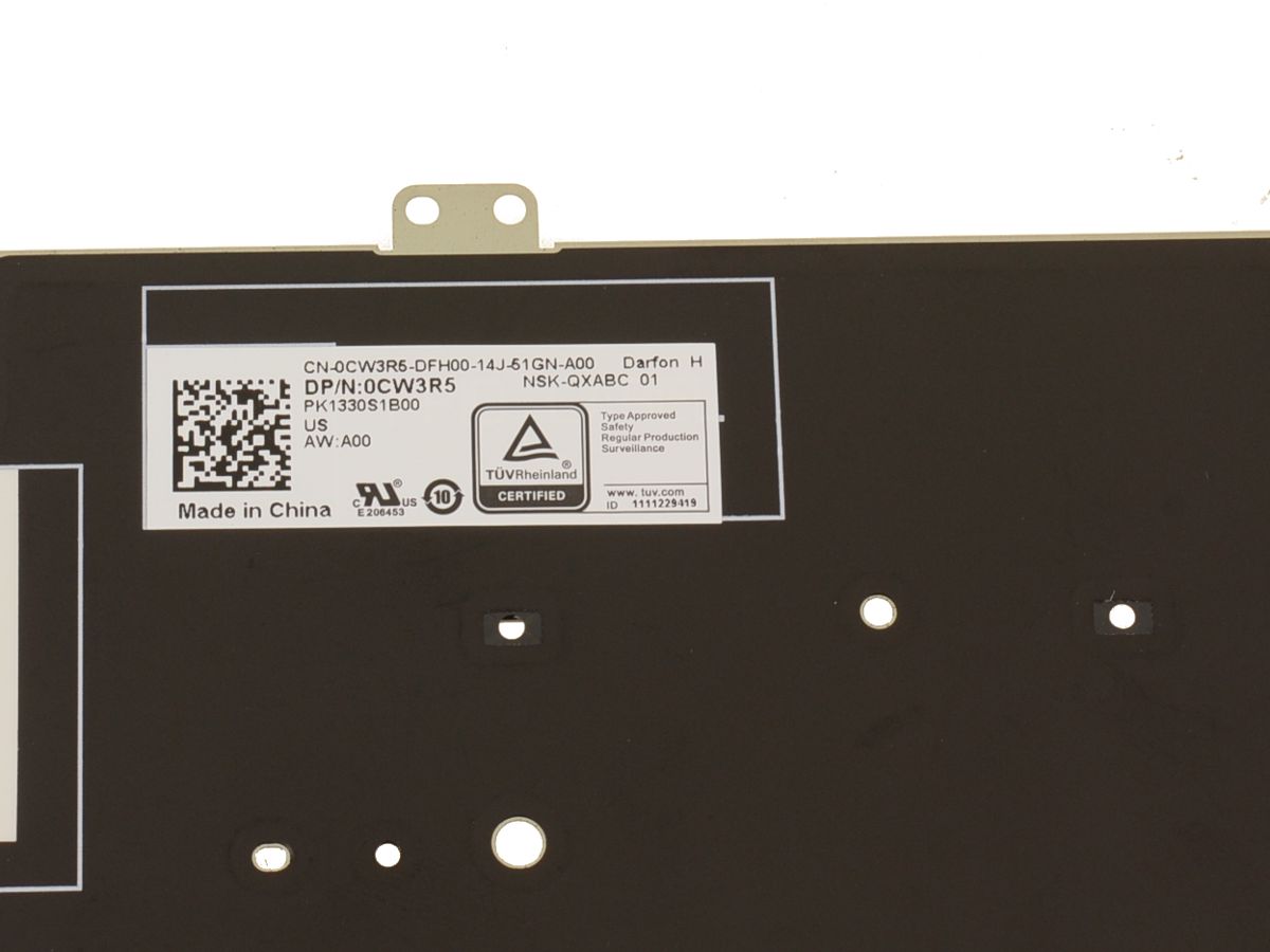 Teclado Original DELL modelo 0CW3R5 Latitude 5420 7420 7520