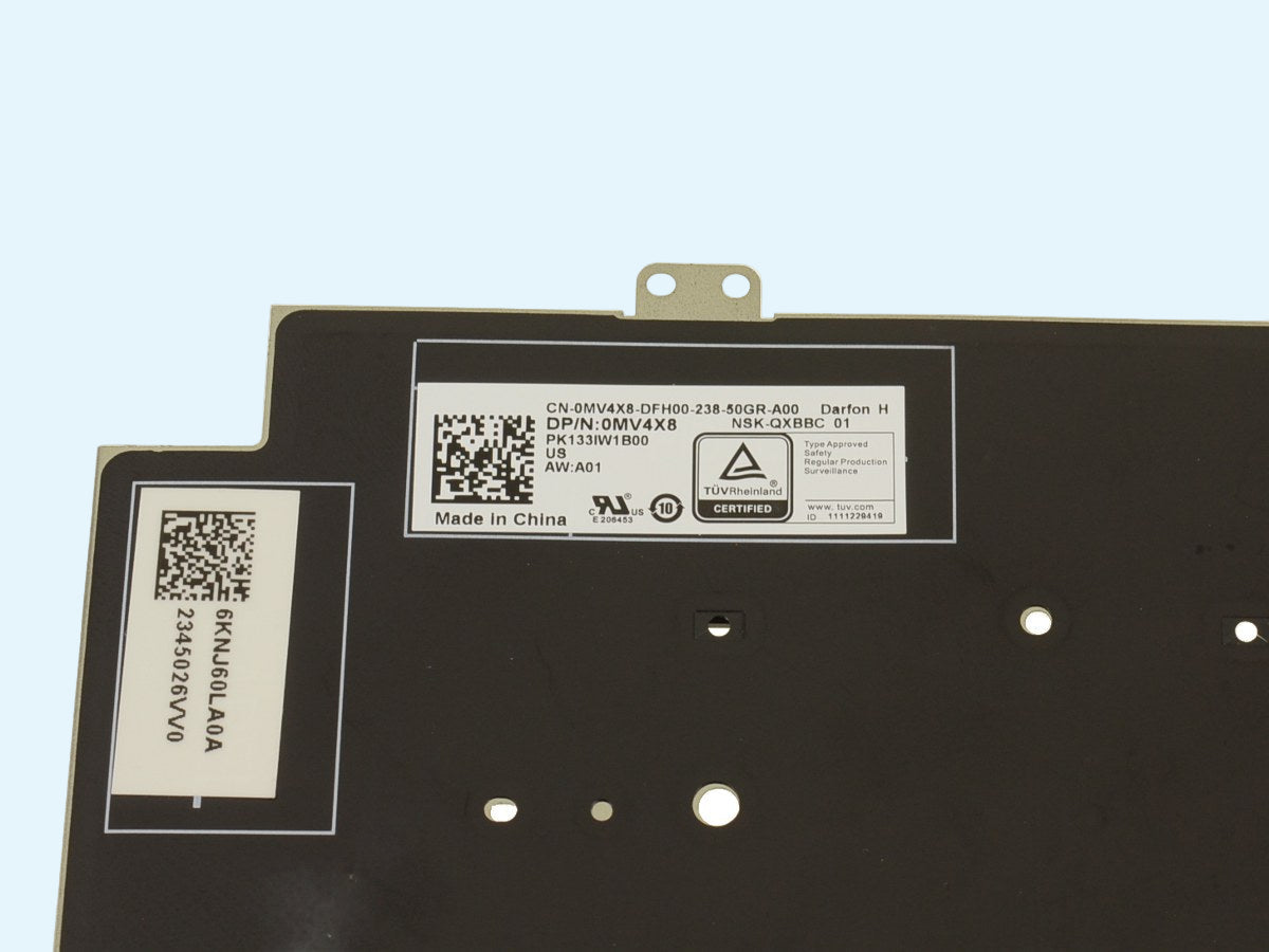 Teclado Original DELL modelo 0MV4X8 Latitude 5420 7420 7520