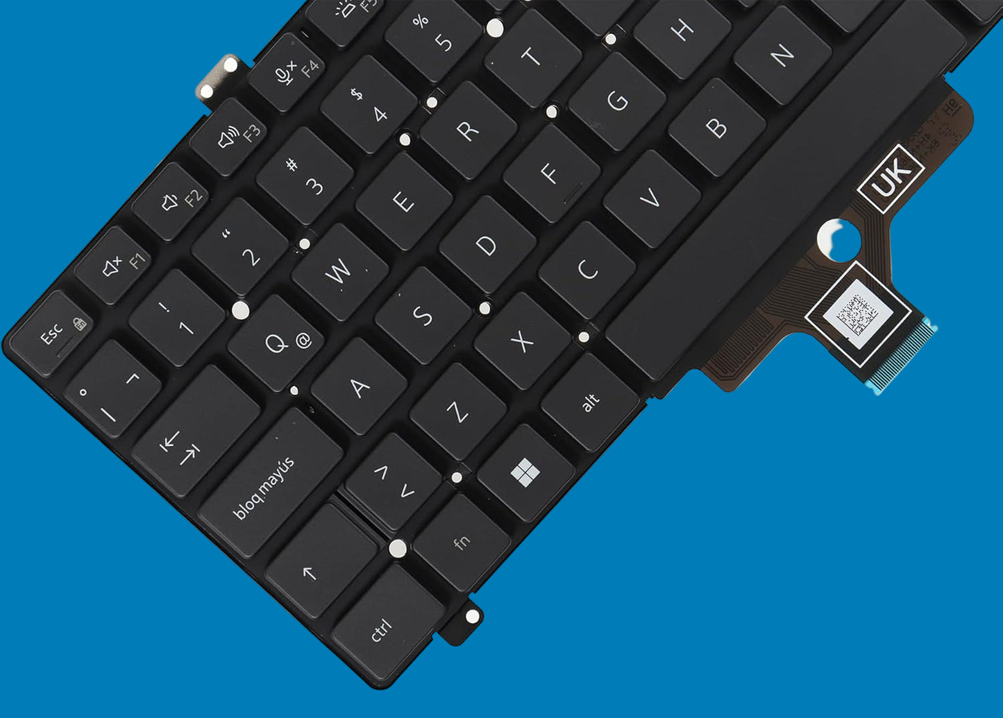 Teclado Original DELL modelo 0K5XT4 en español Latitude 5420 7420 7520 2021