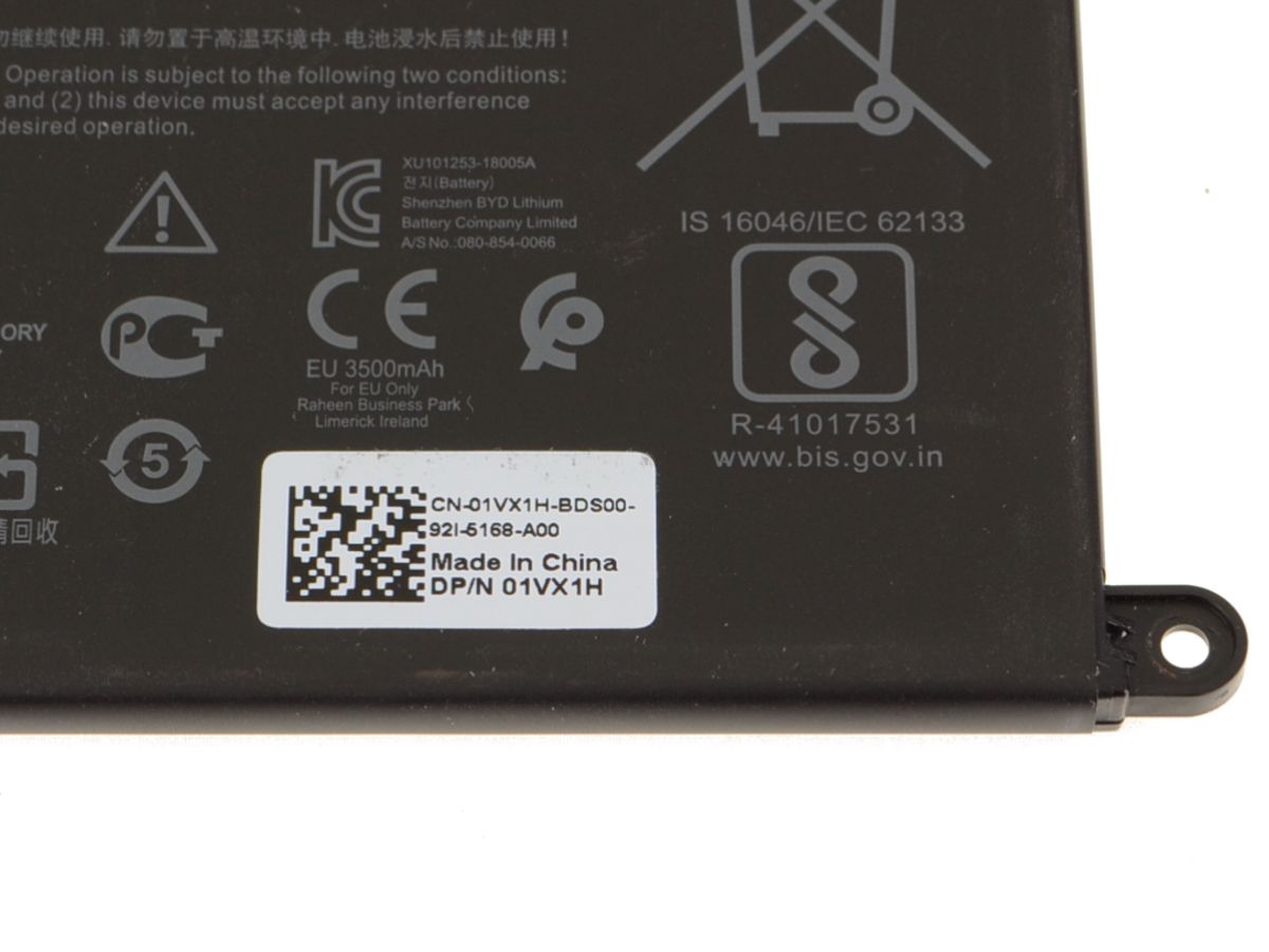 Bateria original DELL modelo YRDD6 Inspiron 14 42Whr 3 celdas