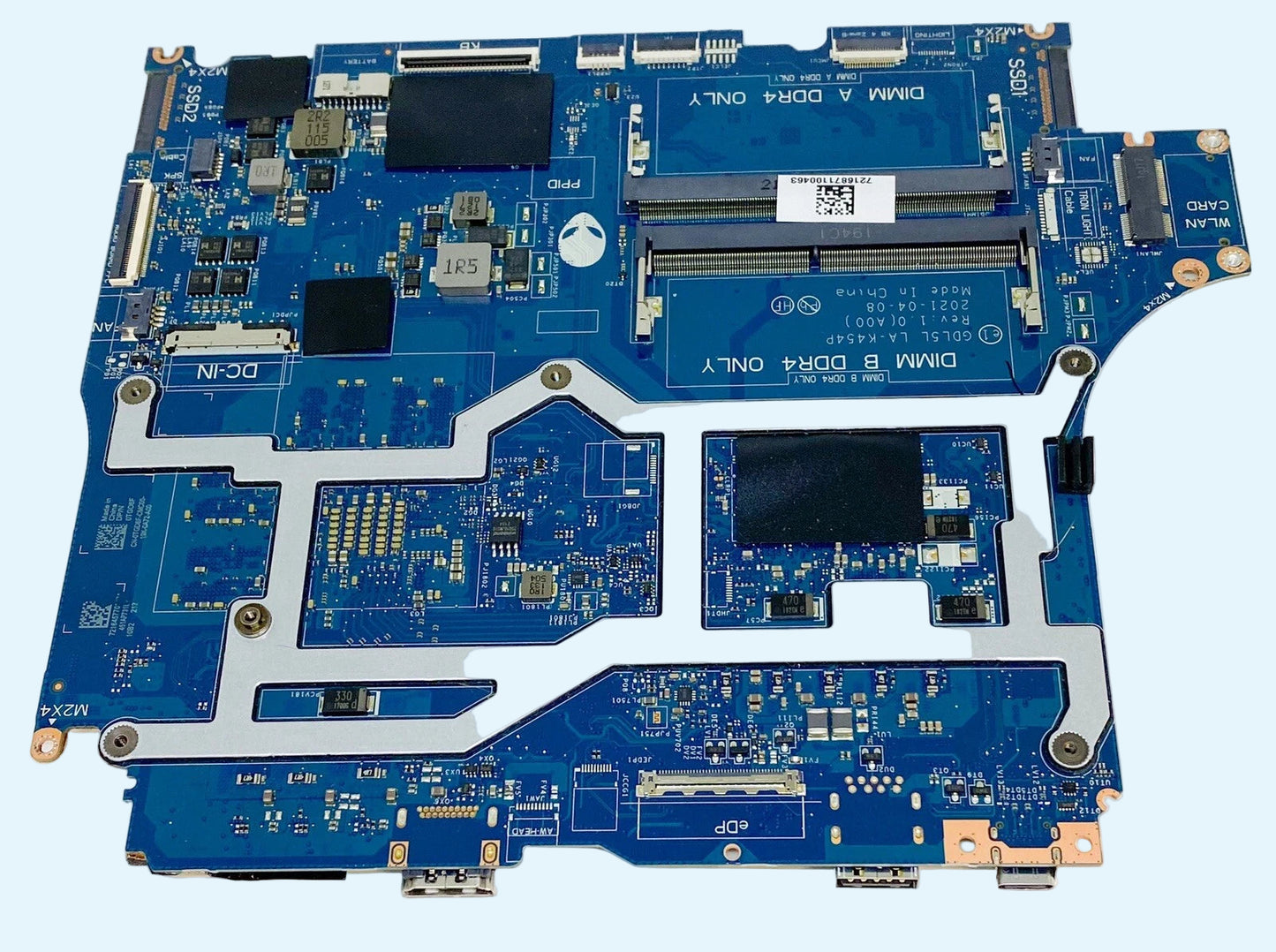 Tarjeta madre/Motherboard C/N: PGC5N G15 5515 AMD RYZEN 5 5600H; LA-K454P