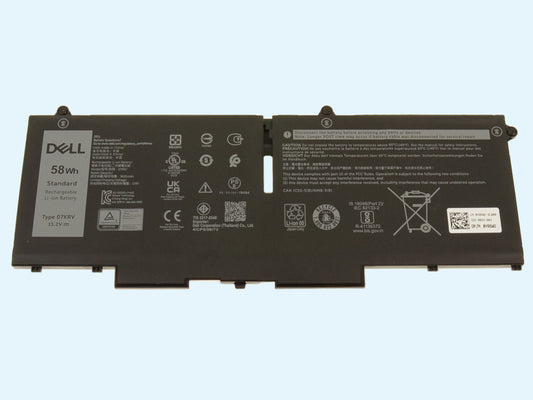 Bateria original DELL modelo 07KRV 58Wh. Para: Latitude 5430 5530 7430 7330 7530 5330
