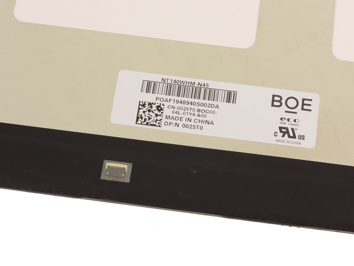 Pantalla DELL modelo 0D2K69 14" WXGA HD 30 Pines LCD LED Mate N/P: NT140WHM-N45