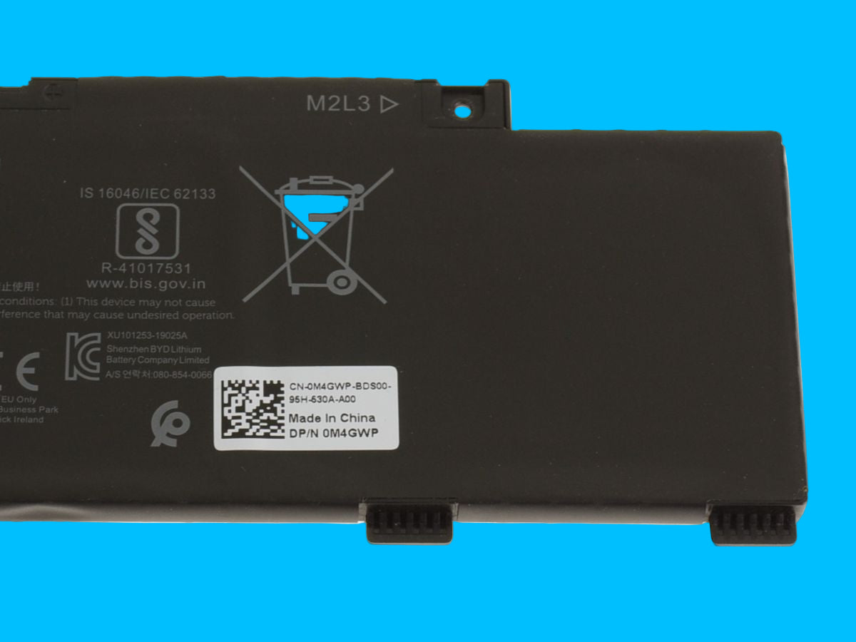 Bateria original DELL modelo 266J9 51Wh Para: G Series G3 3590 / Inspiron 5490