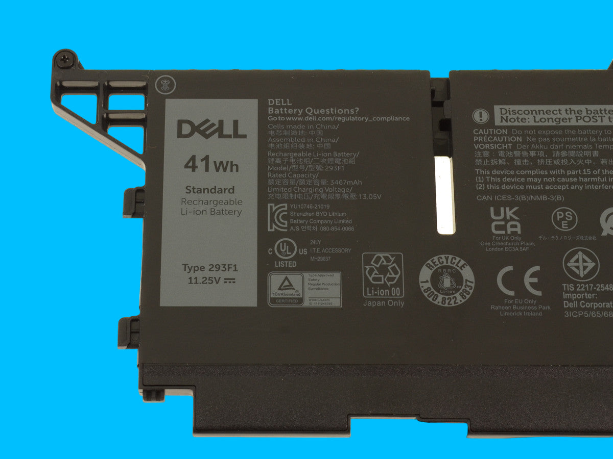 Bateria original DELL modelo 293F1 41Wh Para: Latitude 5430 5530 7430 7330 7530 5330