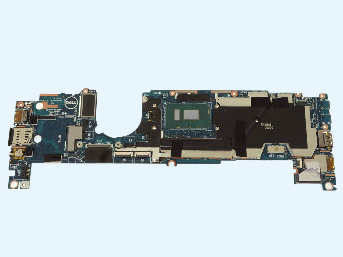 Tarjeta Madre/ Motherboard N/P: 2WCVJ Latitude 7390 2-in-1 Intel Core i7-8650U @ 1.9GHz Quad Core; LA-F292P