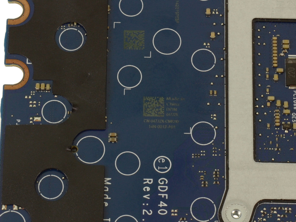 Tarjeta Madre/ Motherboard N/P: 47J2X Latitude 5420 Intel Core i5-1135G7 quad core CPU @ 2.4GHz; LA-K491P