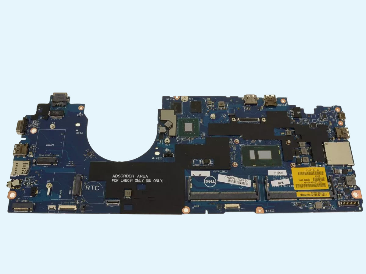 Tarjeta Madre/ Motherboard N/P: 05D6DP Latitude 5590;  Intel i7 8650U 1.90GHz Quad Core; LA-F412P