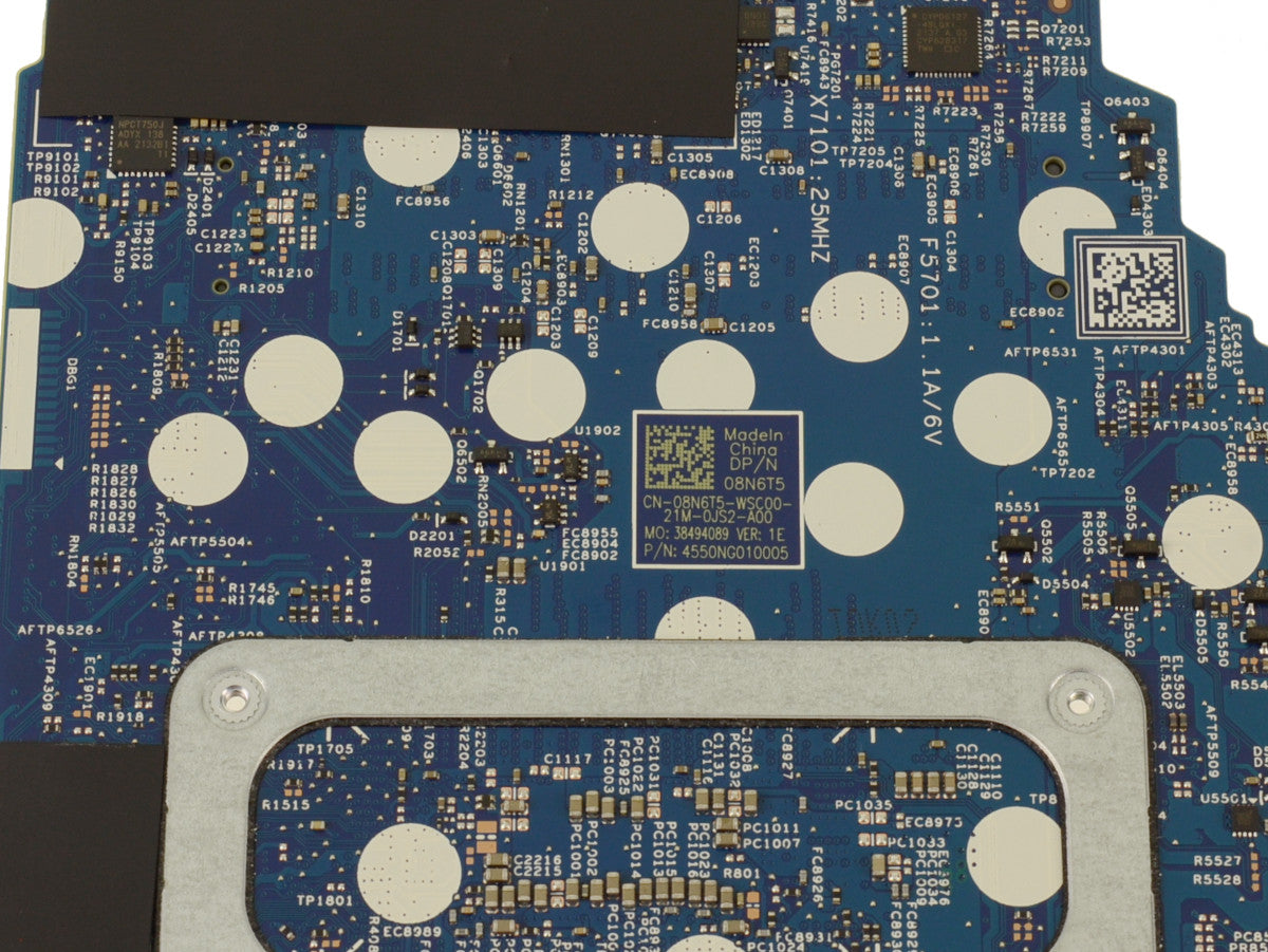 Tarjeta de madre/Motherboard N/P: 8N6T5  Latitude 3520 Intel i7-1165G7 2.8GHz 203070-1