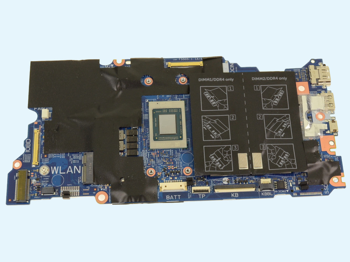 Tarjeta de madre/ Motherboard N/P: 9X2G7 Inspiron 7415 2-in-1 AMD Ryzen 5 5500U Hexa Core 2.1GHz