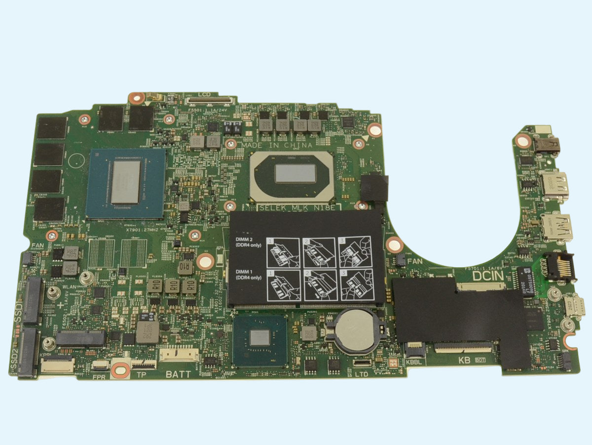 Tarjeta madre/Motherboard C/N: DV11C Series G5 5500  i7 2.6GHz Hexa Core