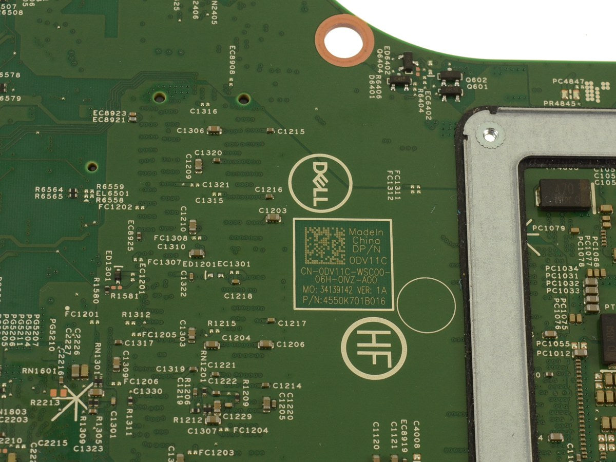 Tarjeta madre/Motherboard C/N: DV11C Series G5 5500  i7 2.6GHz Hexa Core