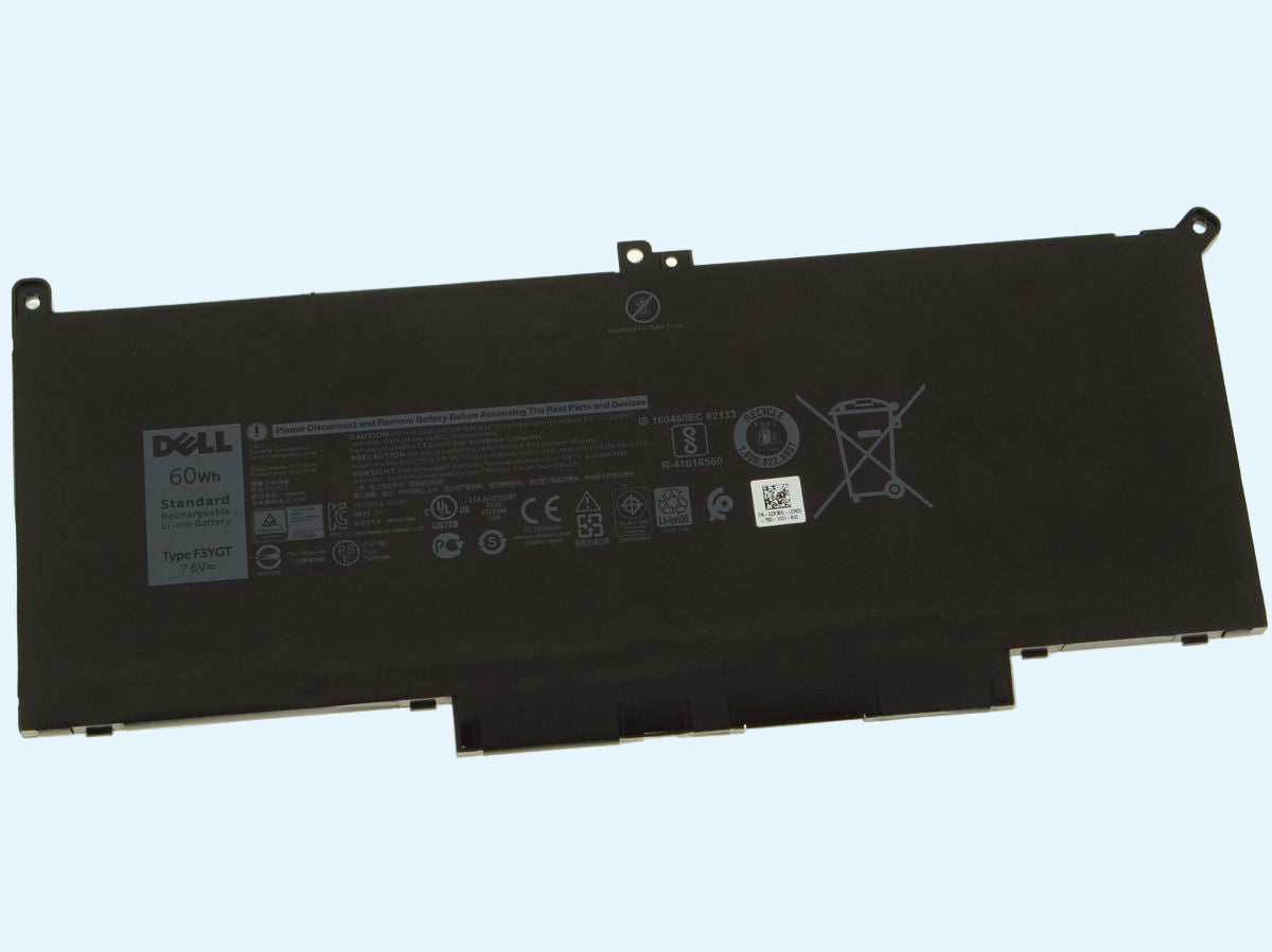 Bateria Original DELL modelo F3YGT Latitude 7480 / 7280 4-Celdas 60Wh