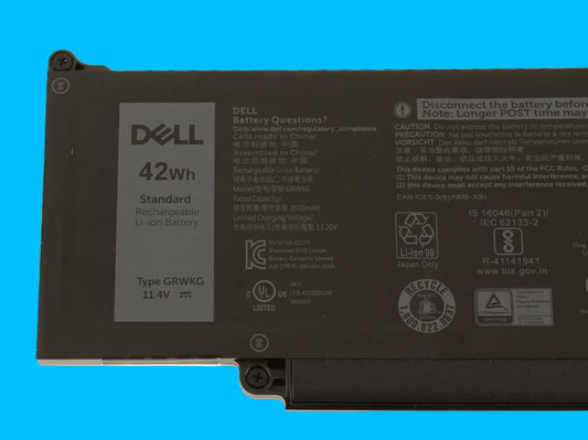 Bateria original DELL modelo GRWKG 42Wh Para: Latitude 5440 3540 5540 5340 3440 / Precision 3580