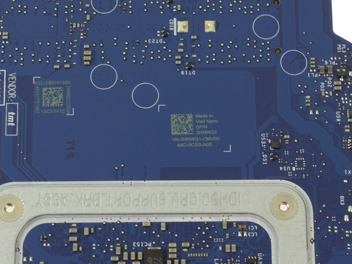 Tarjeta Madre/ Motherboard N/P 0HNWG1 Inspiron 15 3435 3535; AMD Ryzen 7 7730; 4.5GHz