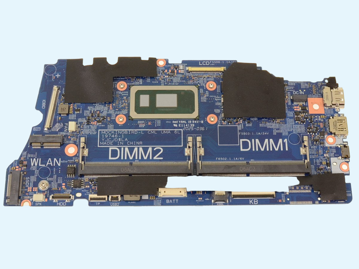 Tarjeta de madre/ Motherboard N/P: J6VTW  Latitude 3410 / 3510 Core i7 10510U; 1.8GHz Quad Core