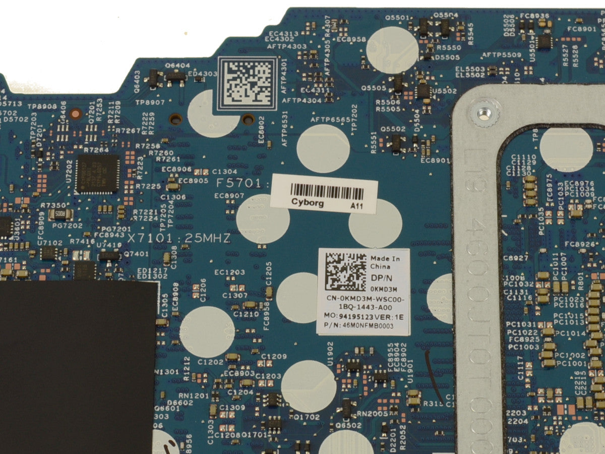 Tarjeta de madre/ Motherboard N/P: KMD3M Latitude 3420 3520; intel Core i5 1135G7; 2.4GHz Quad  203068-1