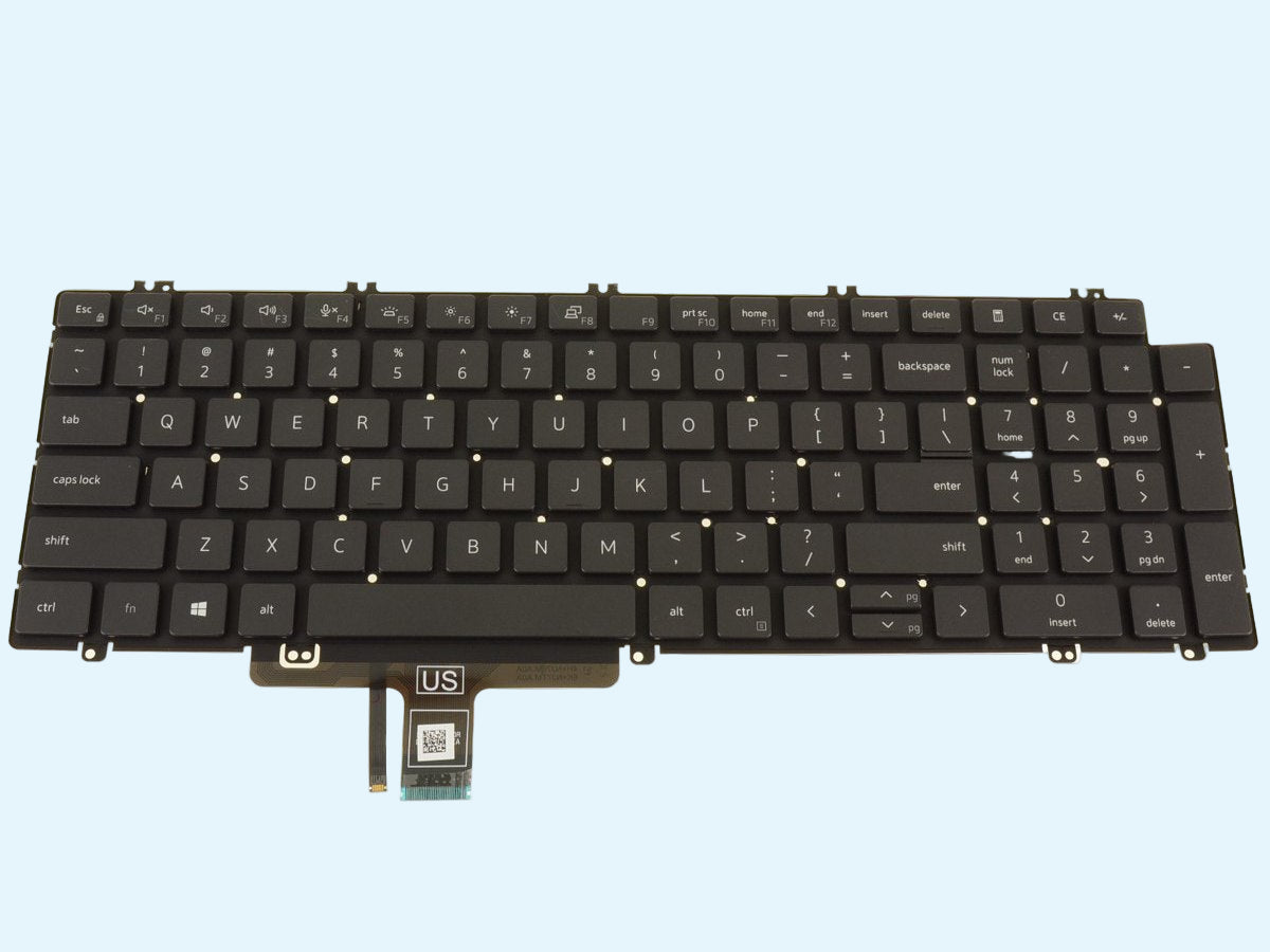 Teclado Original DELL modelo  0N7N16 Latitude 5520 5521 5530 / Precision 3560 3561