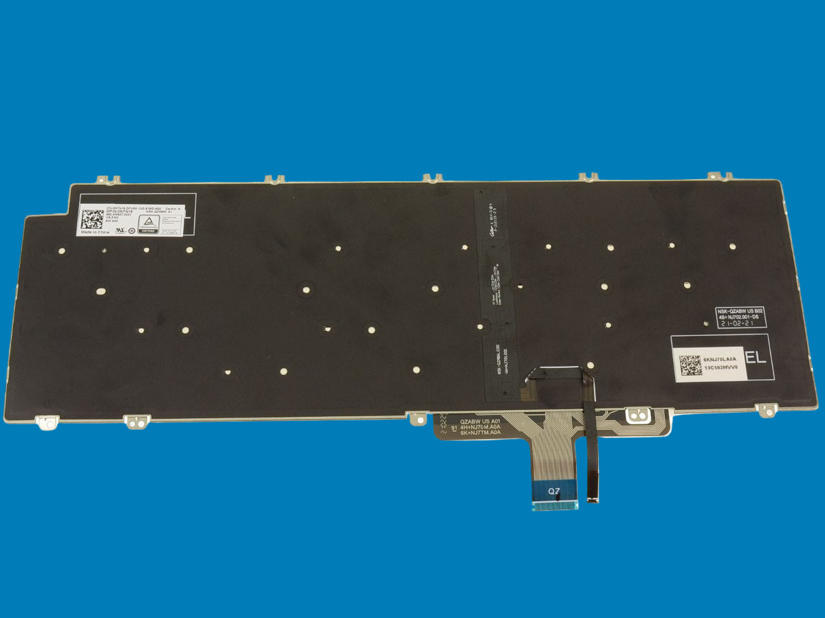 Teclado Original DELL modelo  0N7N16 Latitude 5520 5521 5530 / Precision 3560 3561