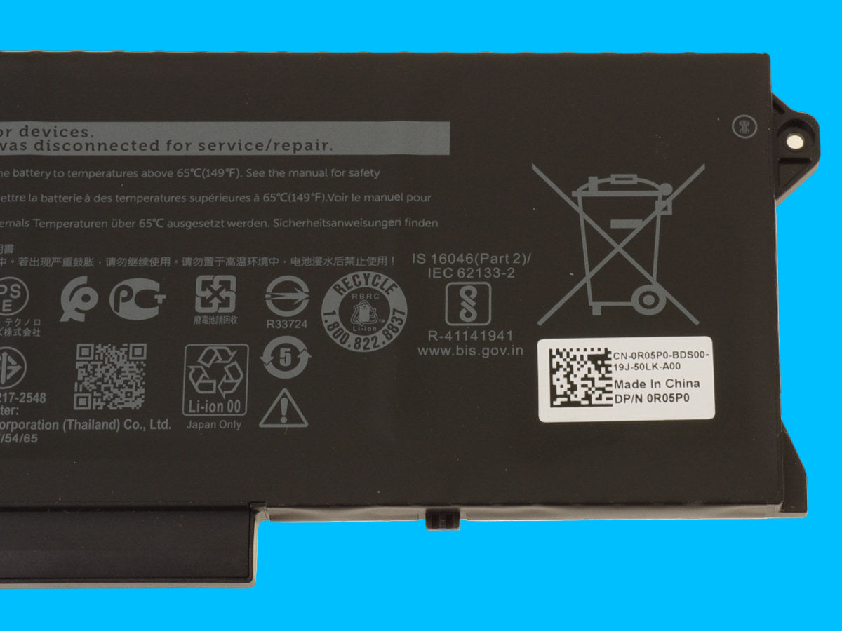 Bateria original DELL modelo GRT01 64Wh Para: Latitude 5521 5531 5421 5431/ Precision 3561 3581 3470