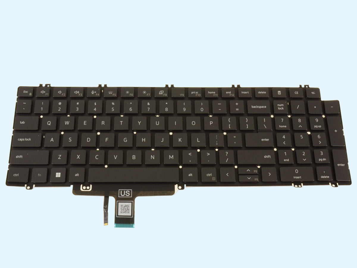 Teclado Original DELL modelo RHGTP Latitude 5520 5521 5530 / Precision 3560 3561