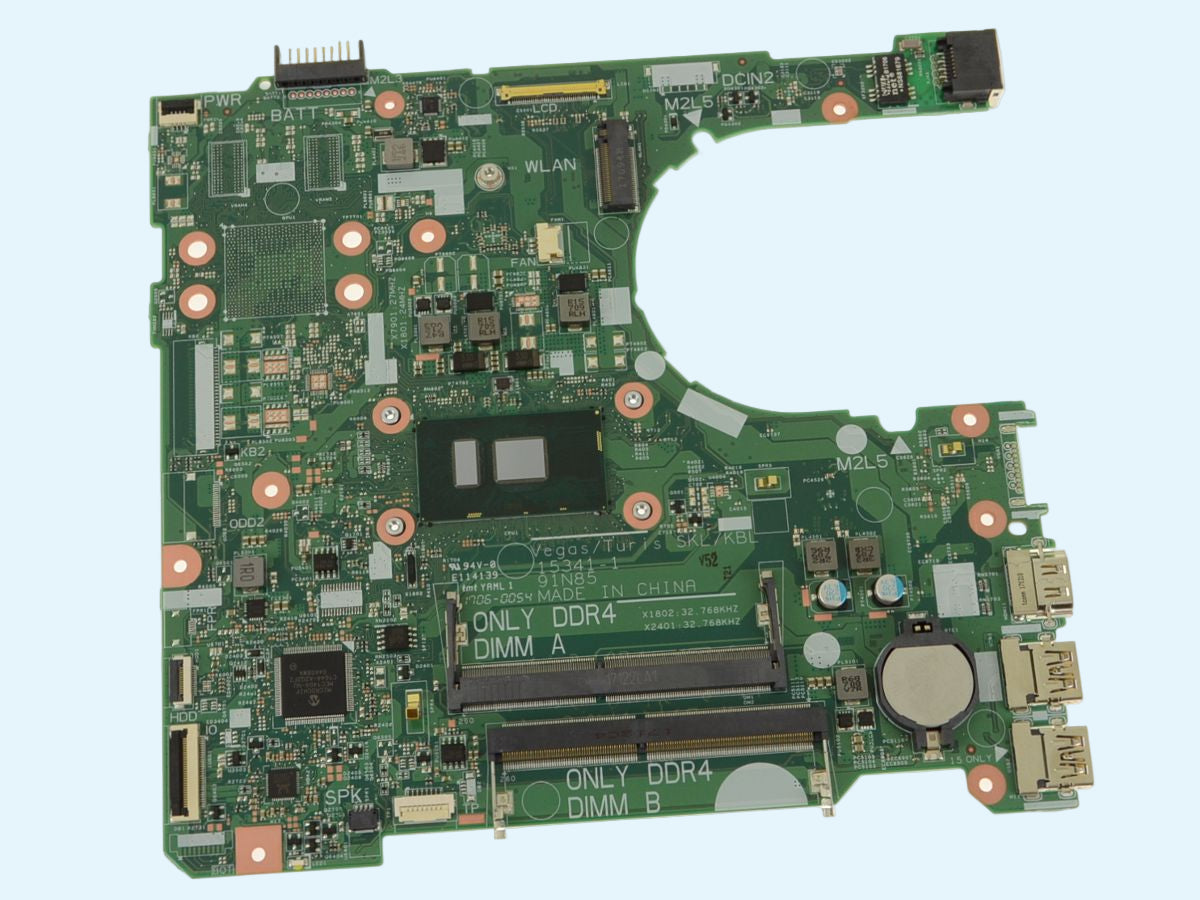 Tarjeta de madre/ Motherboard N/P: RY2Y1 Inspiron 15; intel Core i3 7100U 2.4GHz