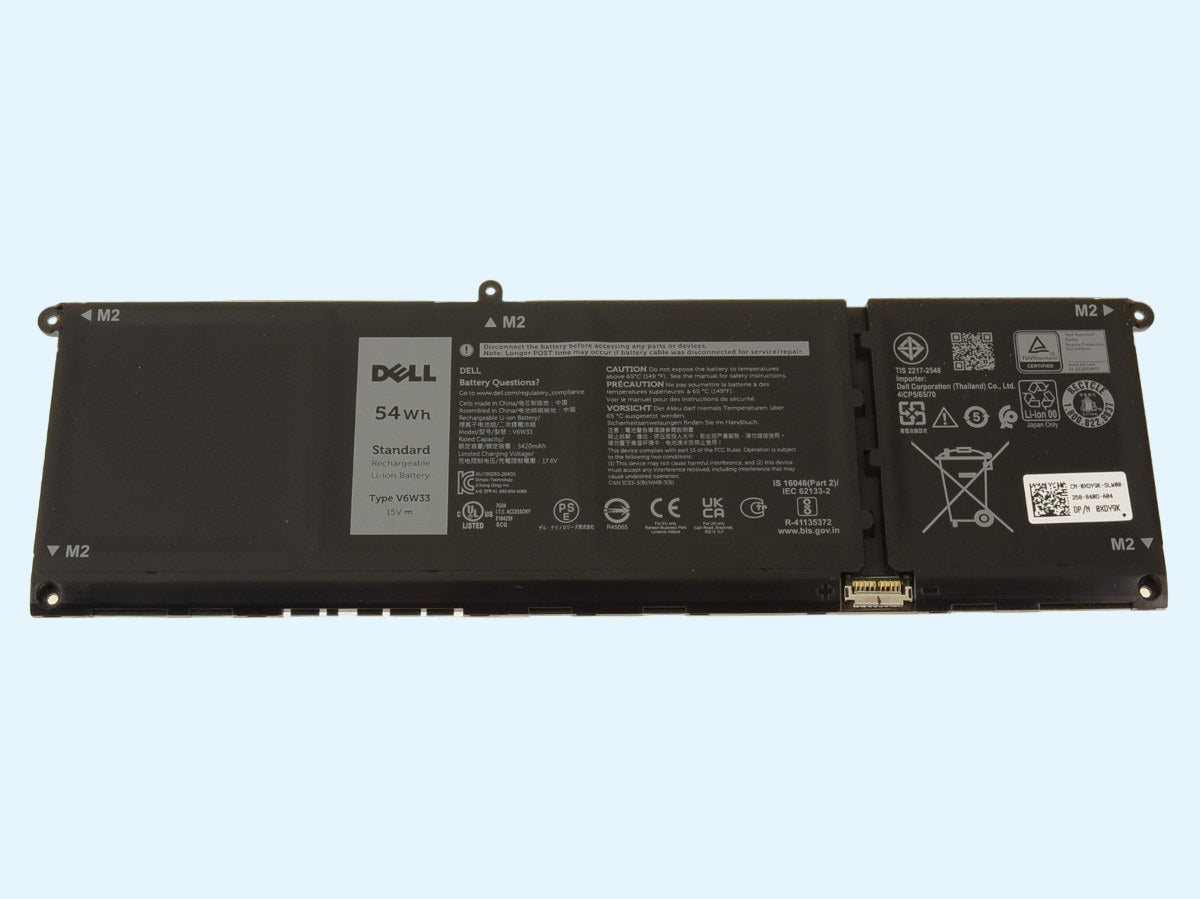 Bateria original DELL modelo V6W33 54Wh Para: Inspiron 15 5510
