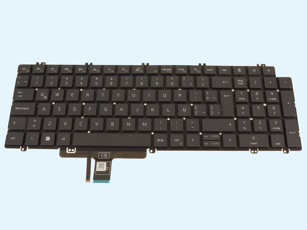 Teclado Original DELL modelo 0V8TK8 Latitude 5520 5521 5530 / Precision 3560 3561