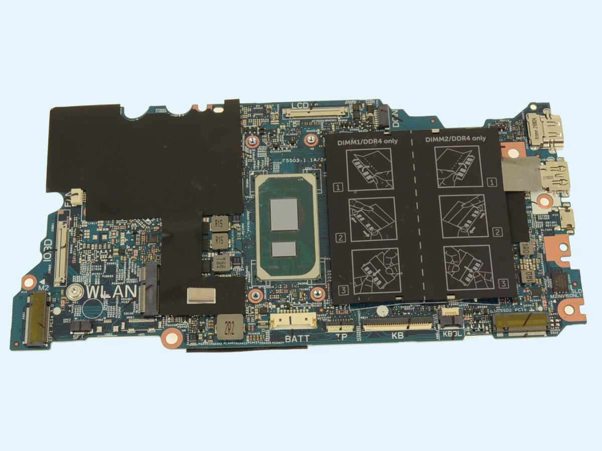 Tarjeta de madre/ Motherboard N/P: W2RXY; Inspiron 15 5510 Intel i7-11370H Quad Core 3.30GHz  203067-1
