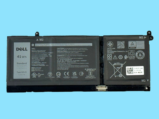 Batería original DELL G91J0 41Wh Compatible con: Inspiron 3511 3515 3520 5410 5418 5515 Latitude 3320 3420