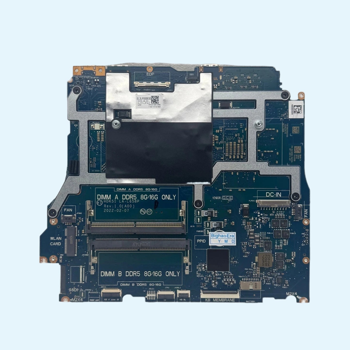 Tarjeta madre/Motherboard C/N-3MJW9; G15 5525 R7-6800H CPU; LA-L658P