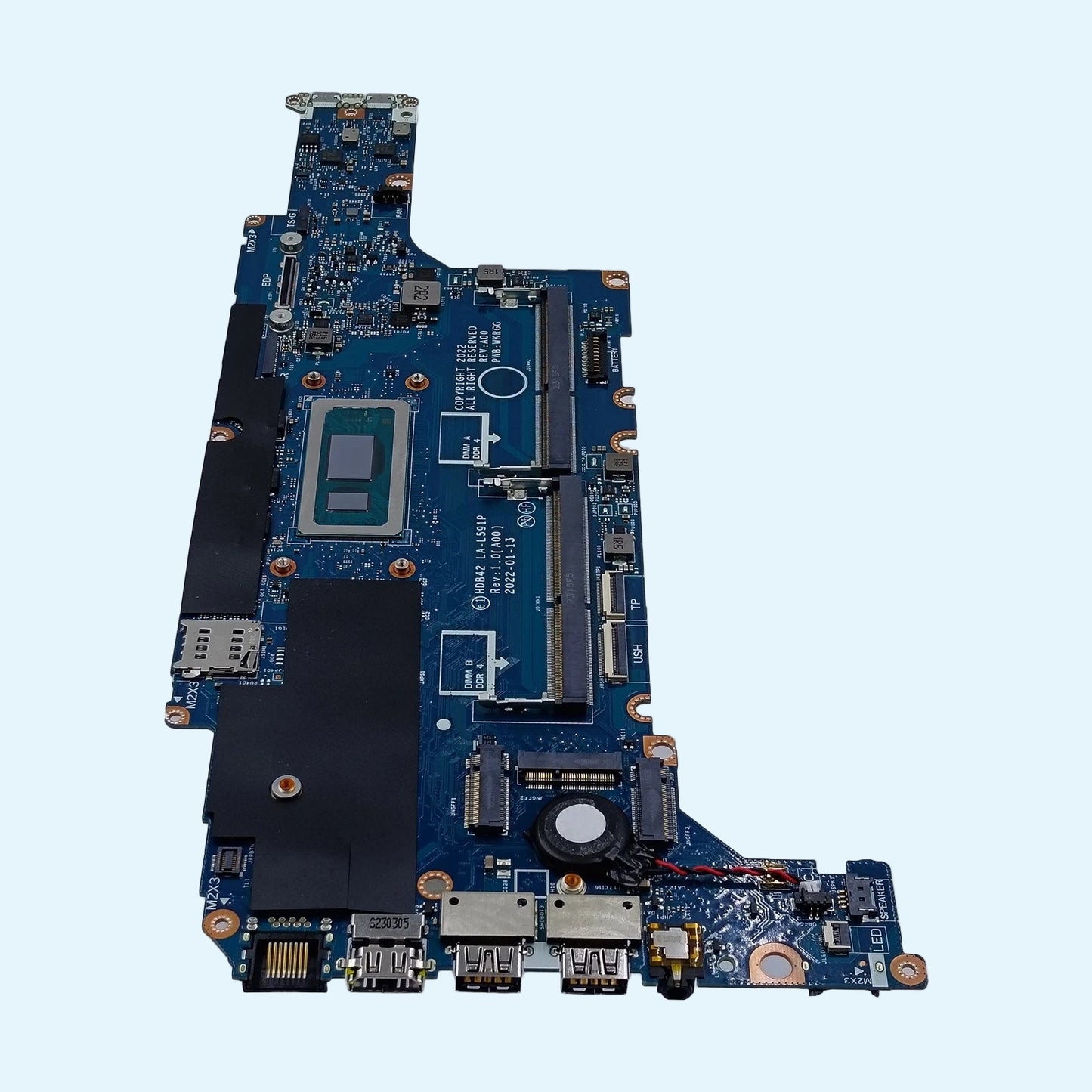 Tarjeta madre/Motherboard N/P: 51DJX Latitude 14 5430 Core i5-1235U;   LA-L591P