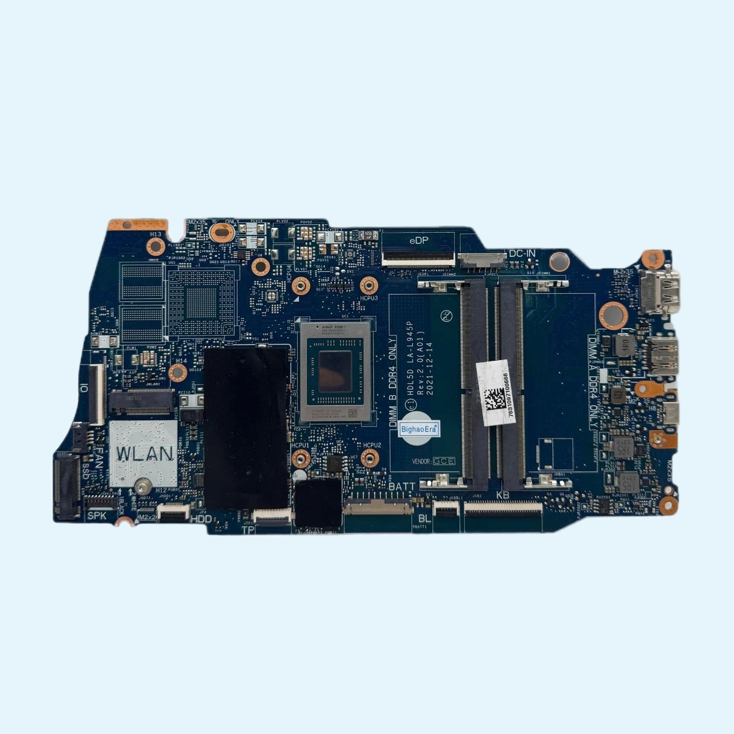 Tarjeta Madre/ Motherboard N/P C3WG4 Inspiron 15 3525 AMD Ryzen 5 5500U LA-L945P; HDL5D