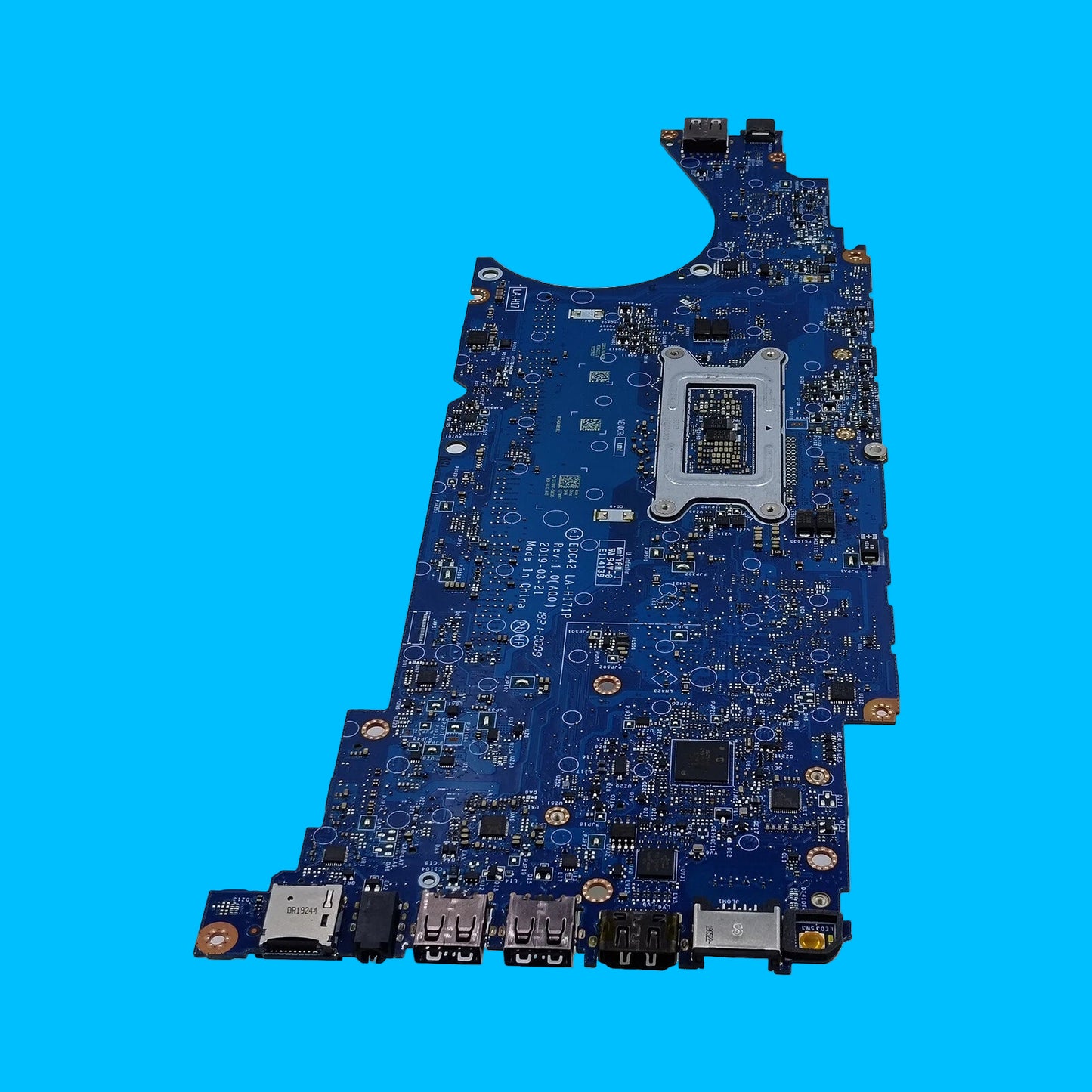 Tarjeta Madre/ Motherboard N/P: 77WN7 Latitude 5401; Intel i5-9400h 2.5GHz; 39CRJ; LA-H171P