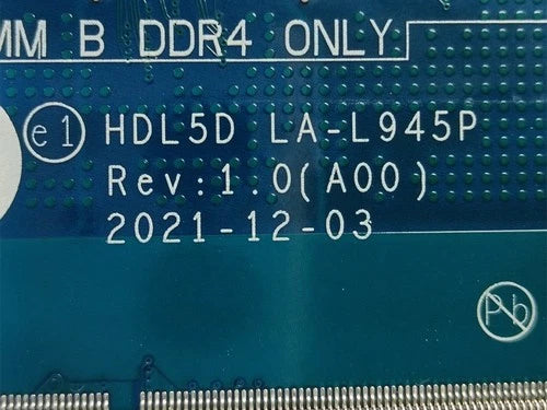 Tarjeta de madre/ Motherboard N/P: C3WG4; Inspiron 15 3525 R5 5500U LA-L945P